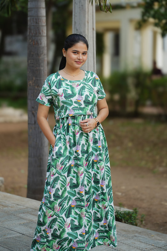 Magizhini premium zipless maternity casual loungewear