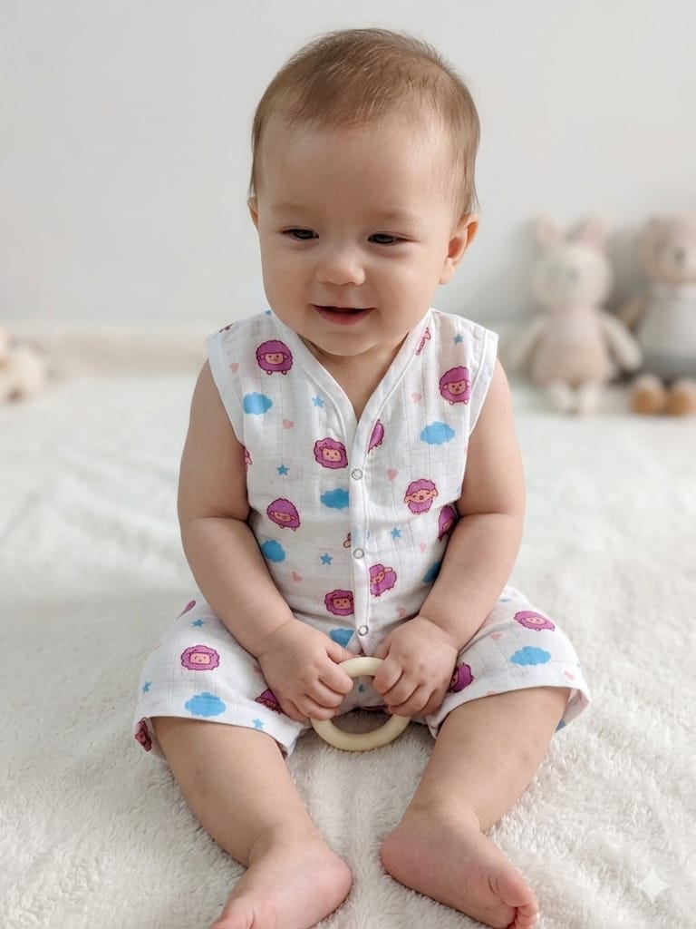 Lamb muslin co_ord set