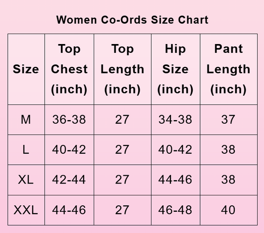 Tanika women's co-ord sets