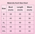 Narpavi premium cotton maternity kurti